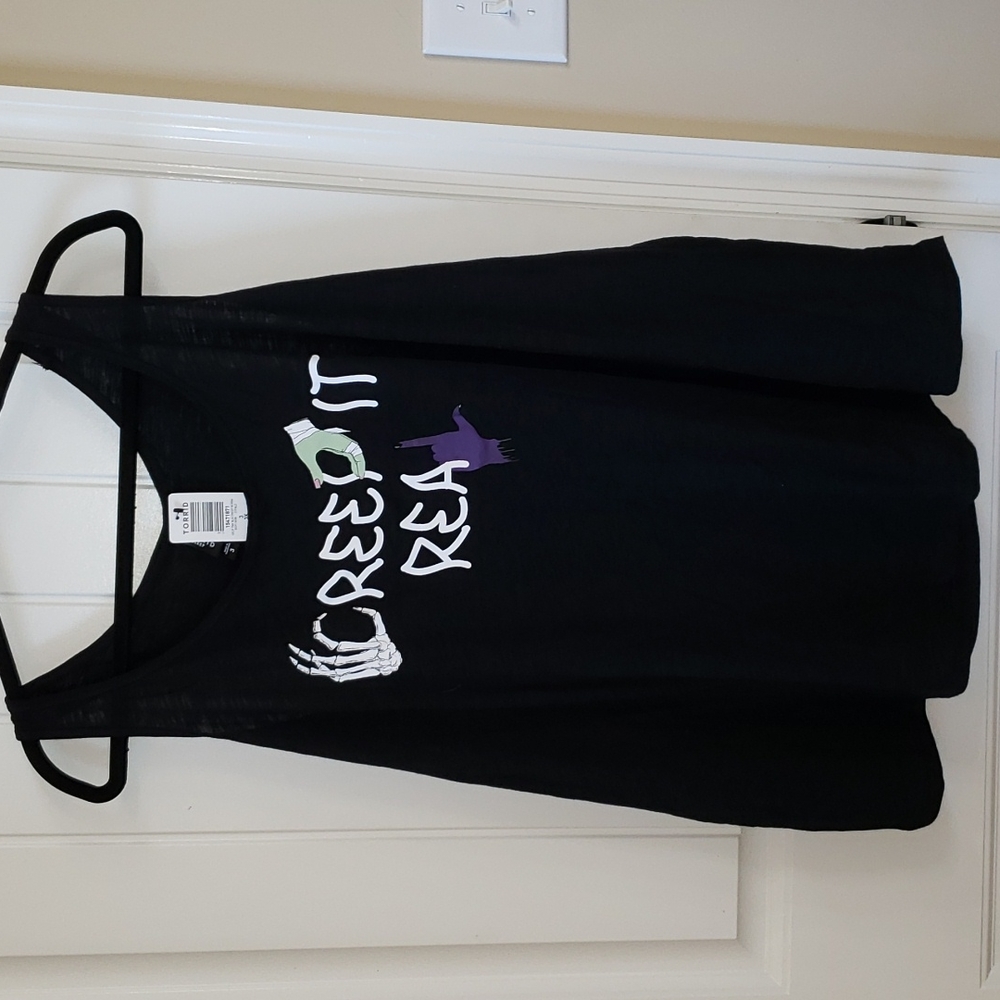 TORRID Creep It Real Sleep Tank NWT 3(22-24) - Picture 3 of 8
